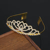 Wholesale Alloy Rhinestone Crystal Handmade Women's Crown Jewelry