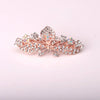 Wholesale Alloy Rhinestone Flower Hairpin For Ladies With Electroplating Treatment