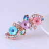 Wholesale Alloy Rhinestone Pearl Bow Women's Hairpin With Electroplating And Flower Design