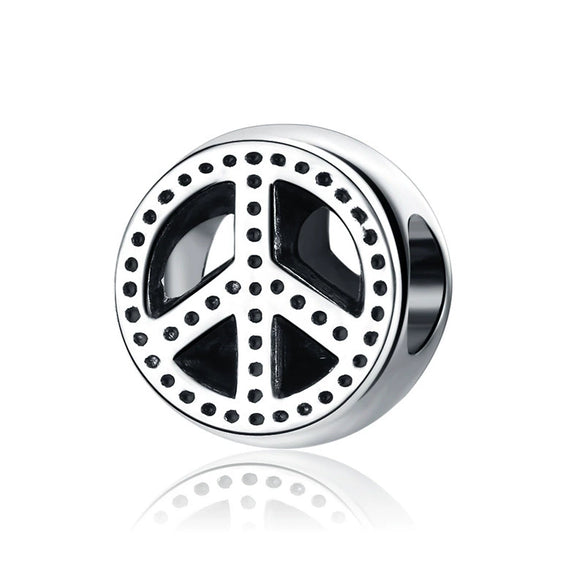 Wholesale Alloy Round Beads Cartoon Totem Electroplated Jewelry Accessories Bracelet Loose Beads