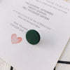 Wholesale Alloy Round Earrings With Spray Paint And Baking Paint Treatment Diy Jewelry Accessories