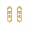 Wholesale Alloy S925 Silver Needle Geometric Earrings With Electroplating Treatment Cold Style For Women