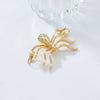 Wholesale Alloy Spider Pendant Jewelry Set With Electroplating For Women Necklace Ring Brooch Earrings