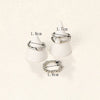 Wholesale Alloy Threepiece Ring And Bracelet Set Electroplated Unisex Personality Style