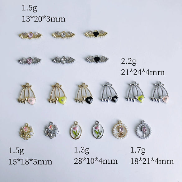 Wholesale Alloy Torus Tassel Pendant Jewelry Accessories With Electroplating Treatment