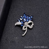 Wholesale Alloy Women's Flower Pattern Electroplated Brooch Jewelry Accessories