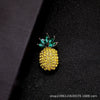Wholesale Alloy Women's Flower Pattern Electroplated Brooch Jewelry Accessories