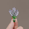 Wholesale Alloy Women's Natural Style Leaf Pattern Electroplated Brooch Pin