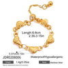 Wholesale Ancient Retro Style Electroplated Geometric Heart Stainless Steel Ring For Women
