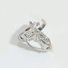 Wholesale Animal Series Elephant Shape Opening Ring Horse Head Oval Design Copper Electroplated Women's Ring
