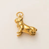 Wholesale Animal Series Pendant Stainless Steel Geometric Electroplated 18K Gold Color Unisex Diy Small Pendant