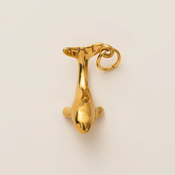 Wholesale Animal Series Pendant Stainless Steel Geometric Electroplated 18K Gold Color Unisex Diy Small Pendant