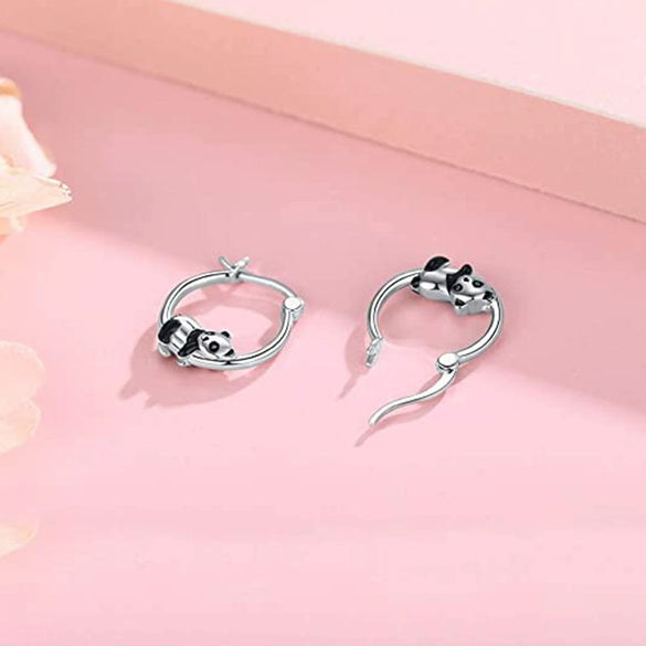 Wholesale Animal Zodiac Epoxy Copper Earrings For Women