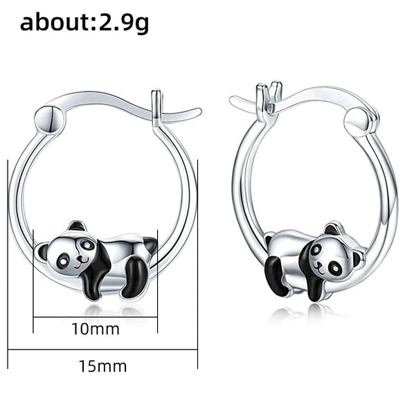 Wholesale Animal Zodiac Epoxy Copper Earrings For Women