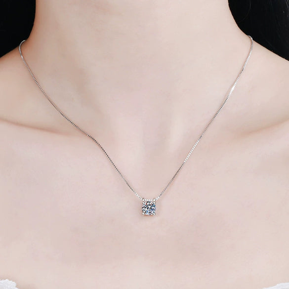 Wholesale Animal Zodiac Ox Head Pendant Necklace 925 Sterling Silver Pt950 Gold Plated For Women