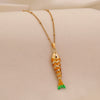 Wholesale Animal Zodiac Pattern Copper Pendant Necklace With Three Dimensional Swingable Fish Design Light Luxury Stainless Steel