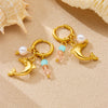 Wholesale Animal Zodiac Stainless Steel Accessories Pendant Earrings