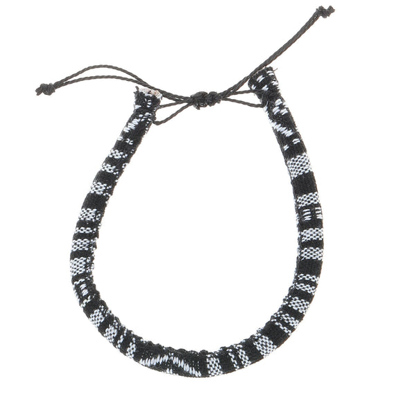 Wholesale Anklet Bohemian Handwoven Fabric Geometric Style Unisex