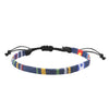 Wholesale Anklet Bohemian Handwoven Fabric Geometric Style Unisex