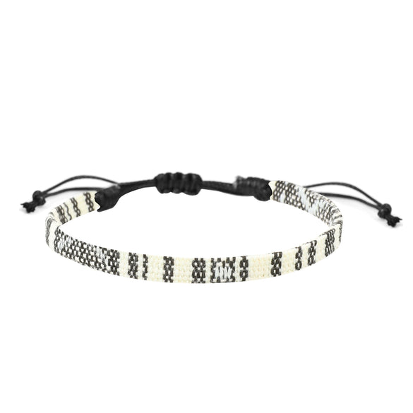 Wholesale Anklet Bohemian Handwoven Fabric Geometric Style Unisex