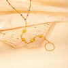 Wholesale Anklet Stainless Steel Light Luxury Heart Shape Electroplating Enamel