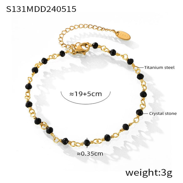 Wholesale Anklet 316L Stainless Steel Geometric Handmade For Women