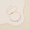 Wholesale Artificial Crystal Heart Shape Braided Bracelet For Women Original Design Jewelry