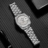 Wholesale Automatic Mechanical Watch Men's Stainless Steel Case Round Dial Sapphire Calendar Leisure Style