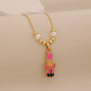 Wholesale Baby Lipstick Pendant Necklace Ice Cute Light Luxury Stainless Steel Fashion Jewelry