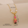 Wholesale Baby Lipstick Pendant Necklace Ice Cute Light Luxury Stainless Steel Fashion Jewelry