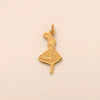 Wholesale Bag Stainless Steel Fruit Pattern Electroplated Pendant