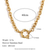 Wholesale Bag Stainless Steel Fruit Pattern Electroplated Pendant