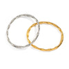 Wholesale Bamboo Style Stainless Steel Bracelets With 18K Gold Handmade And Electroplating Nonfading
