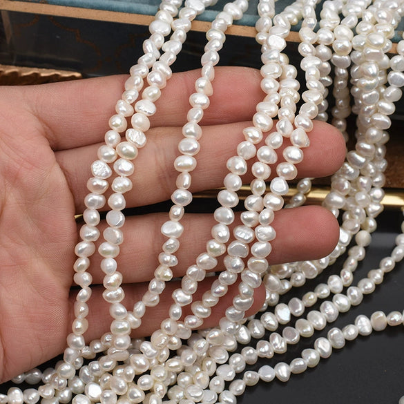 Wholesale Baroque Natural Freshwater Pearl Specialshaped Jewelry Material Accessories