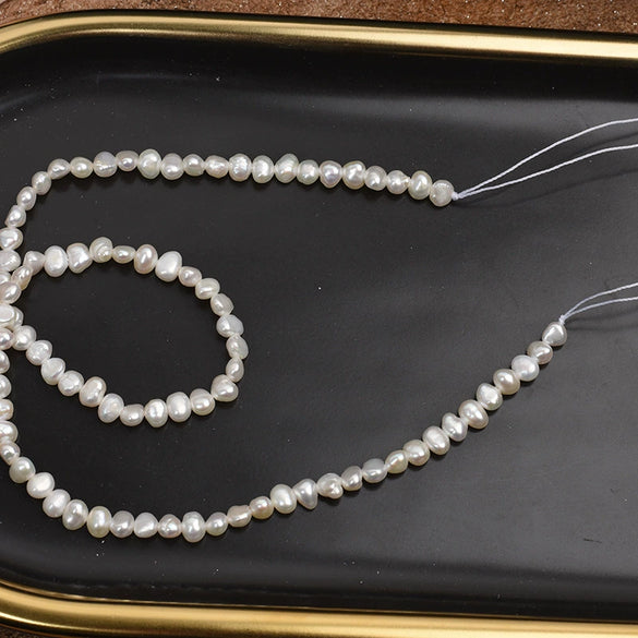 Wholesale Baroque Natural Freshwater Pearl Specialshaped Jewelry Material Accessories