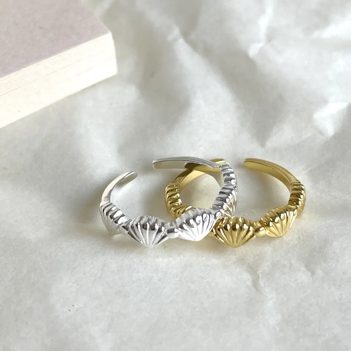 Wholesale Beach Shell Sterling Silver Rings