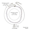 Wholesale Beaded Alloy Necklace Electroplated Geometric Style Women's Clavicle Chain