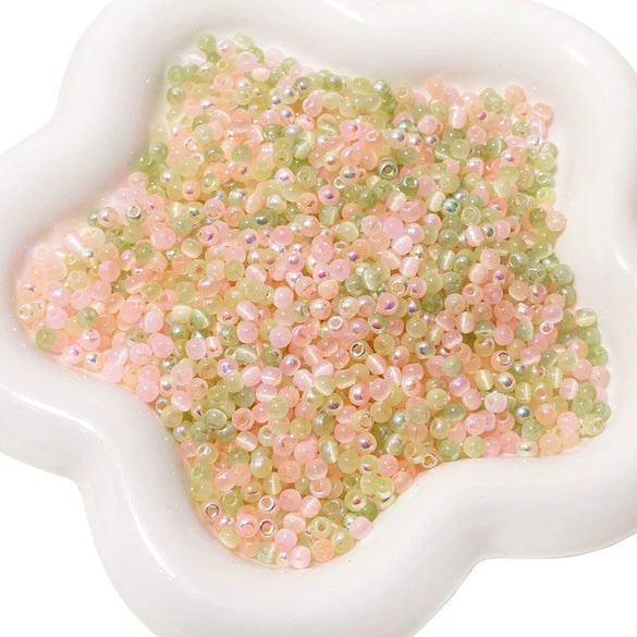 Wholesale Beaded Bracelet Accessories Glass Glaze Round Bead Elegant Style Handmade