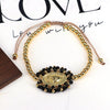 Wholesale Beaded Bracelet Gold Plated Copper Beads Geometric Pattern Electroplating For Women