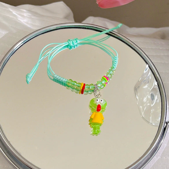 Wholesale Beaded Bracelet Mixed Materials Handmade Sweet Stars Animal Zodiac Bow Insect Cartoon Characters Leaf Rhombus Geometric For Women