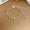 Wholesale Beaded Bracelet Mixed Materials Handmade Sweet Stars Animal Zodiac Bow Insect Cartoon Characters Leaf Rhombus Geometric For Women