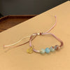 Wholesale Beaded Bracelet Mixed Materials Handmade Sweet Stars Animal Zodiac Bow Insect Cartoon Characters Leaf Rhombus Geometric For Women