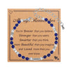 Wholesale Beaded Bracelet Stone Stainless Steel Geometric Handmade Unisex