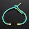 Wholesale Beaded Buckle Jewelry Diy Braided Hand Rope Semifinished Red Rope Bracelet Geometric Women's