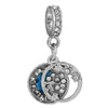 Wholesale Beaded Crystal Pendant Jewelry With Totem Pattern And Electroplating Treatment For Bracelet Accessories
