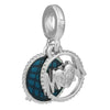 Wholesale Beaded Crystal Pendant Jewelry With Totem Pattern And Electroplating Treatment For Bracelet Accessories