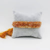 Wholesale Beaded Hand Woven Bohemian Tassel Bracelet Glass Glaze Drop Shape Geometric Style Unisex