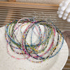 Wholesale Beaded Necklace Handmade Geometric Style Macaron Candy Color For Women