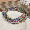 Wholesale Beaded Necklace Handmade Geometric Style Macaron Candy Color For Women