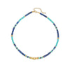 Wholesale Beaded Necklace Natural Stone Pendant Retro Geometric Handmade Style